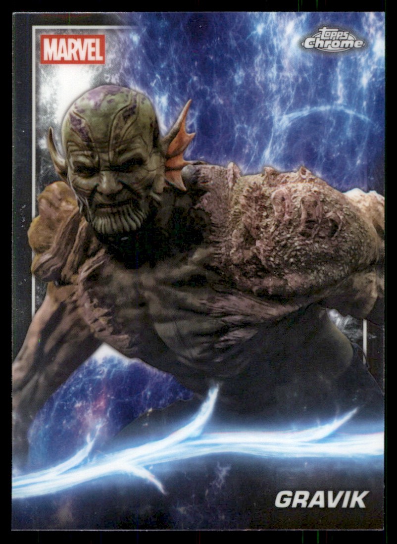 2025 Topps Chrome Marvel Studios Gravik #153