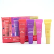 LANEIGE Mini Lip Glowy Balm Set 5g x 4ea Barry Gummy Bear Sweet Candy Vanilla
