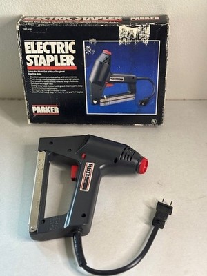 Parker Electric Stapler TRE-100 115 Volts, Staples Not Incl. w/Owner's Manual