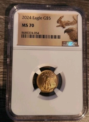 2024 NGC MS70 1/10 oz. Gold Eagle