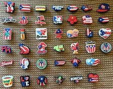 Puerto Rico Croc/Decorative Charms