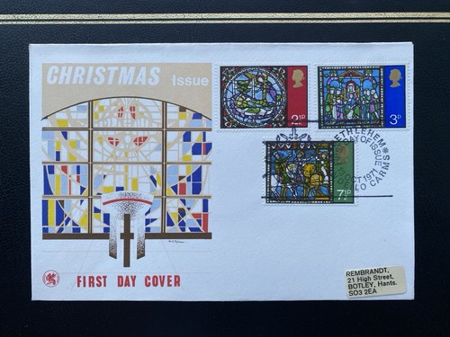 GB Christmas 1971 Philart FDC Bethlehem Llandeilo FDI SHS