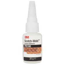 Image of 3M™ Scotch-Weld™ PR100 Cyanoacrylate Adhesive 20g