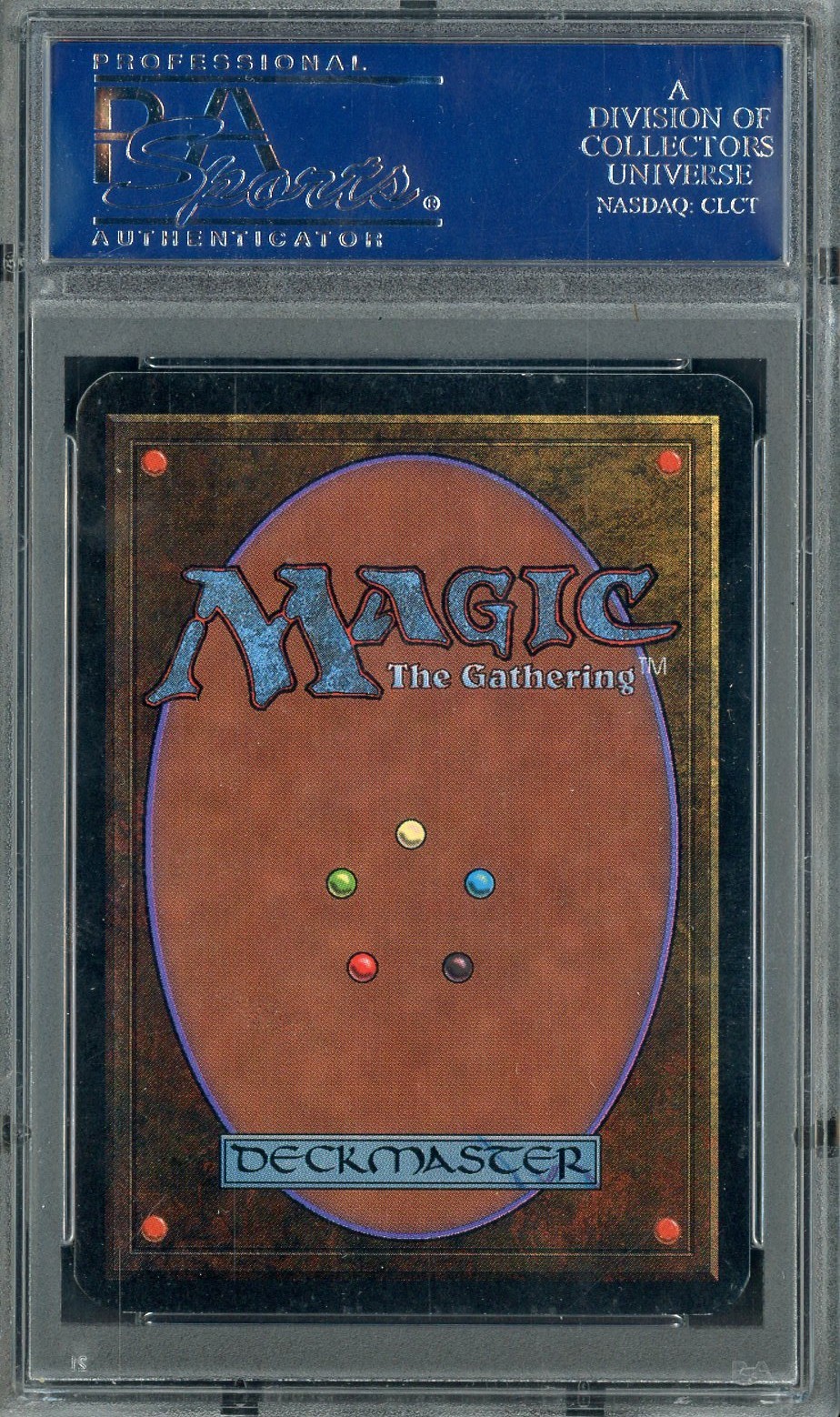 1993 Magic The Gathering MTG Alpha Edition Scavenging Ghoul PSA 7 NM view 2