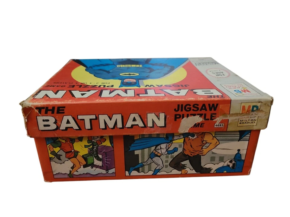Juego de Rompecabezas Batman 1966 Milton Bradley De Colección - Raro Foto 3 de 4