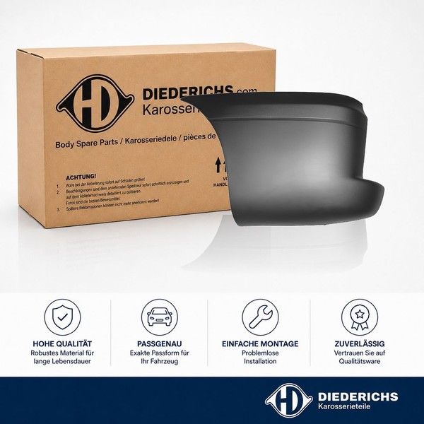 StossfÄNger Hinten Links Diederichs 3485057 Passend FÜR Fiat Stossstange Bumper-image