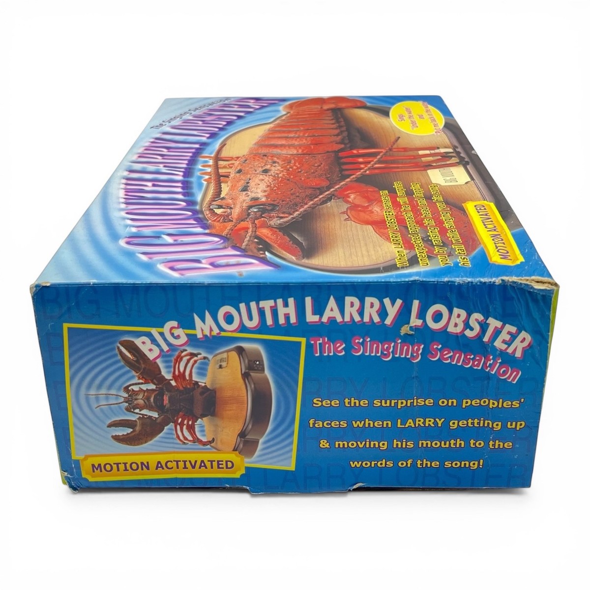 ロブスターの歌って踊るおもちゃ　BIG MOUTH LARRY LOBSTER Big Mouth Larry Lobster Singing Sensation Motion Activated Plaque