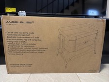 ANGELBLISS 3-in-1 baby cradle, sleeping cradle next to the bed with comfortable