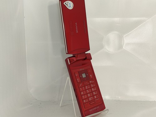 【Factice !】 Sony Ericsson SOY02 BRAVIA (couleur rouge) au-japon téléphone portable qui ne fonctionne pas - Photo 3 sur 4
