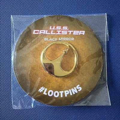 USS Callister Black Mirror Pin Loot Crate Exclusive