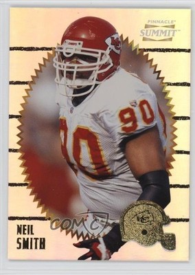 1996 Pinnacle Summit Premium Stock Neil Smith #132 8d2