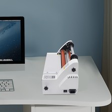 Hot Cold Roll Laminator Digital Control Thermal Laminating Machine 350mm 700W