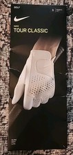 NEW! NIKE [S] TOUR CLASSIC WOMEN'S GOLF GLOVE, Left Hand, White Small