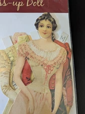 Vintage Mamelok Collectors Dress-up Paper Doll Made in England The Bride 1998