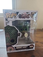 Funko Pop! Vinilo: Marvel - Groot como Capitán América #1392