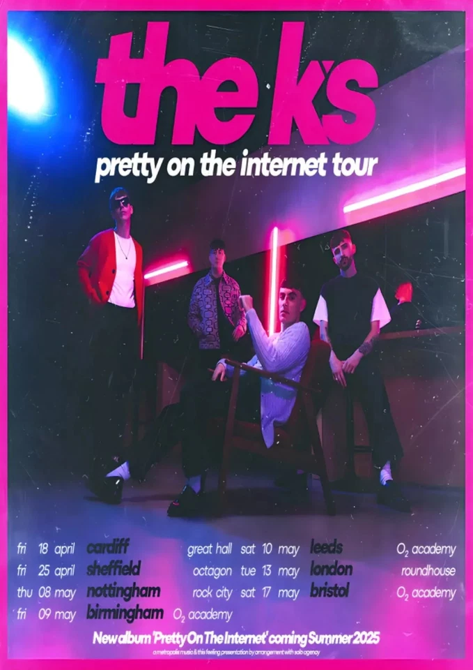 The Ks 2025 Tour Poster A5 A4 A3 Super High Quality Photo Paper