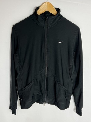 Nike Track Jacket Sportswear Swoosh Full zip | Men's | Black/White | Large |