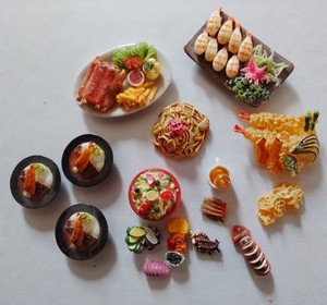 Vintage And New Miniature Japanese Food Mixed Lot