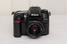 Nikon D7000 16.2MP DSLR Camera  50mm 1.8 lens Battery only 6k Shutter 