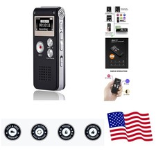 Digital Voice Recorder 16GB Voice Recorder with Playback for Lectures - USB R...