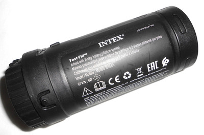 Intex Fast-Fill 4-AA Battery Air Pump Model I638AA Portable 6V Inflator/Deflator