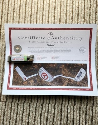 Scotty Cameron Circle T F-3 Tourtype SSS | eBay