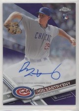 2017 Topps Chrome Rookie Purple Refractor 111/250 Rob Zastryzny #RA-RZ Auto no9
