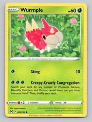 Wurmple 006/196 Lost Origin Common