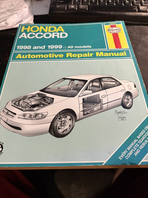 Haynes Honda Accord 1998-1999 Repair Manual