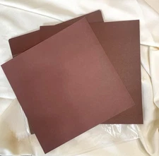 CTMH Cardstock 12” X 12” MOCHA 6 Sheets Two-Tone Card Stock Paper