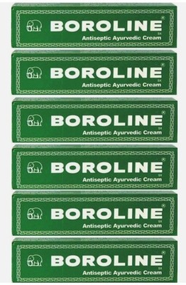 6 Tubes Boroline Herbal Ointment Ayurvedic - 20 Gms Each /0.7oz