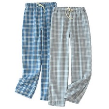 Herren kariert Schlafhose Loungewear Pyjama H...