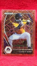  2021 Panini Prizm Draft Picks Connor Norby Red Laser #PDP41 