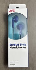 New JVC Stereo Earbuds HA-F12-PA Earbud Style...