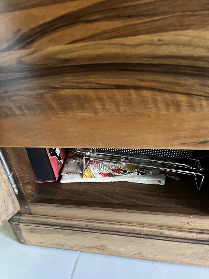 Bibliotheque LOUIS PHILIPPE en noyer - Photo 2/4