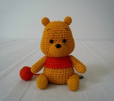 BANPRESTO 3.5" Disney Amicot WINNIE THE POOH BEAR figurine figure toy