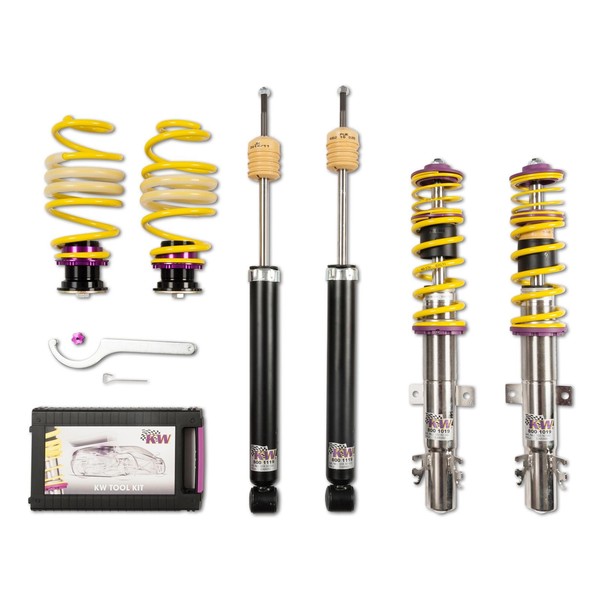 Kw Gewindefahrwerk V1 Inox Passend FüR Vw Up! 121,122,123,BL1,BL2,BL3 1028000C-image