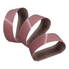 5pcs Fine Grit Sanding Belt Aluminium Oxide Abrasive and Long Lasting