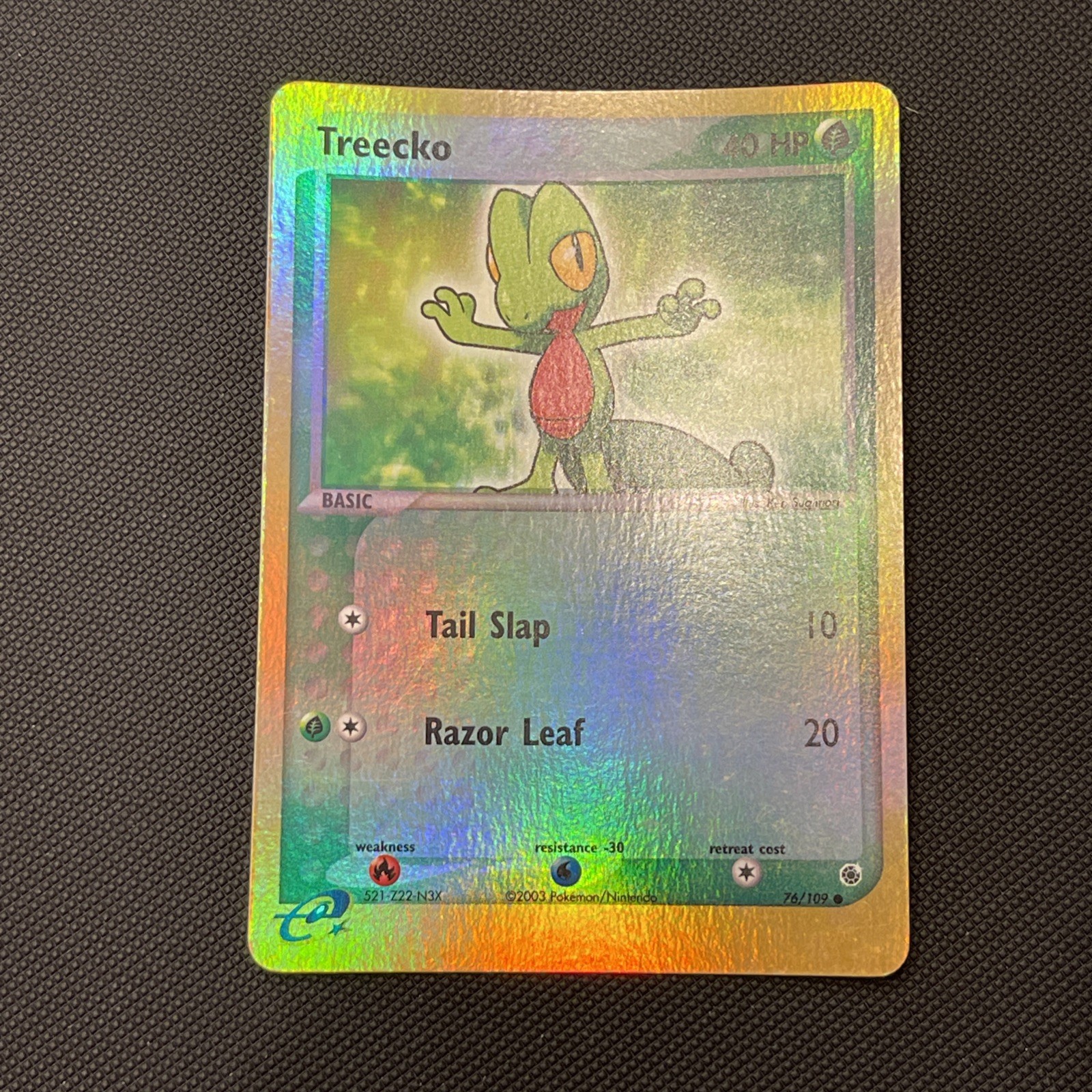 Treecko 2003 EX: Ruby & Sapphire #076/109 Reverse Holo Price Guide