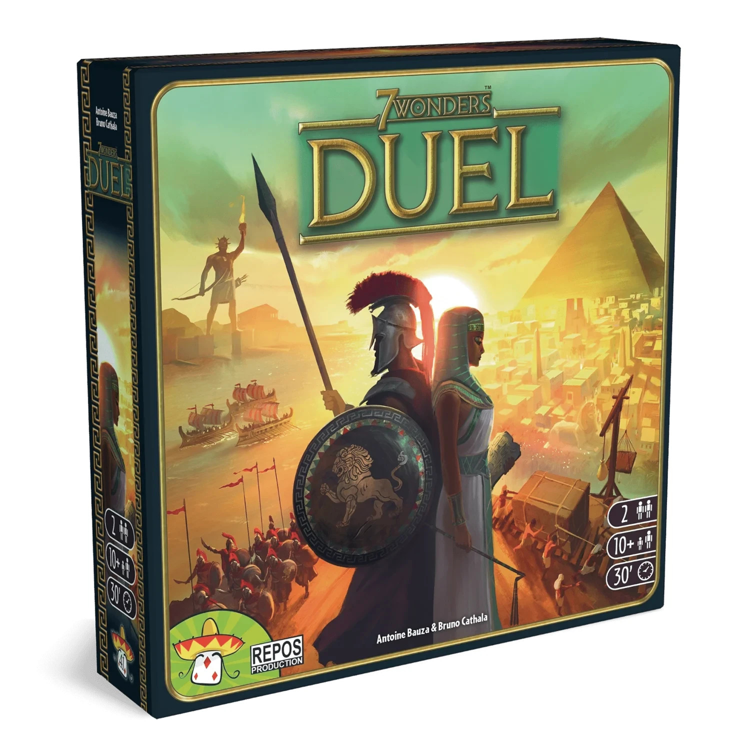 7 wonders duel – il gioco da tavolo strategico – 10+ anni – 2 giocatori - Immagine 2