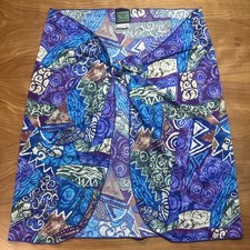 Jantzen Swimsuit Coverup Skirt Women  s Size Medium Geometric Colorful Print