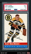 1954 Topps #47 Cal Gardner Bruins PSA 5 - EX