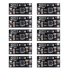 10Pcs 3.7V to 5V 8V 9V 12V Mini DC-DC Boost Module Step up Board with LED Indica