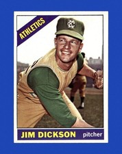 1966 Topps Set-Break #201 Jim Dickson EX-EXMINT *GMCARDS*