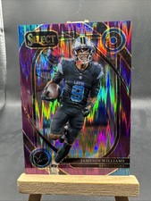 Jameson Williams 2024 Panini Select Purple Shock Club Level #’d/699 #267 