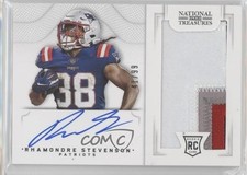 2021 National Treasures Crossover Rookie /99 Rhamondre Stevenson Patch Auto s3g