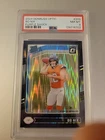 2024 Panini Donruss Optic Bo Nix Purple Shock #209 PSA 8 Denver Broncos (RC)