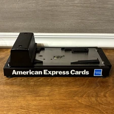 Addressograph Farrington American Express Cards Imprint Machine USA Made Vintage