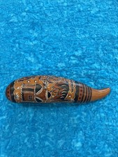 'Guiro' South American Carved Gourd Instrument Used Good Condition