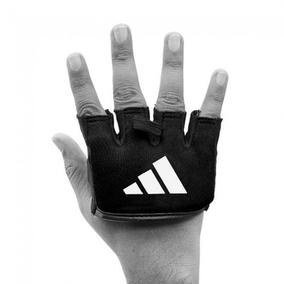 adidas Knöchelschutz schwarz Knuckle Sleeve Boxen Innenhandschuh Gel Handwrap